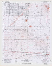 California City South 1973 topographic map preview