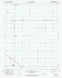 Calflax 1956 topographic map thumbnail