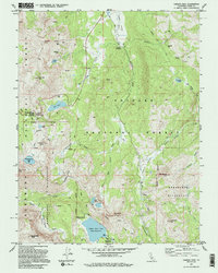Carson Pass 1992 topographic map preview