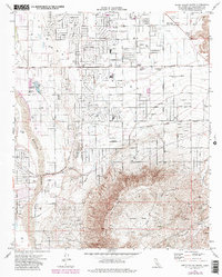 Apple Valley South 1971 topographic map thumbnail