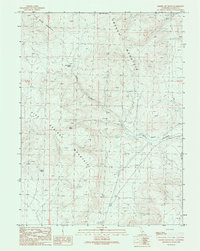 Cherry Mountain 1989 topographic map thumbnail