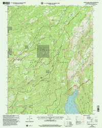 Cherry Lake North 2001 topographic map thumbnail