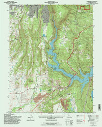 Cherokee 1994 topographic map thumbnail
