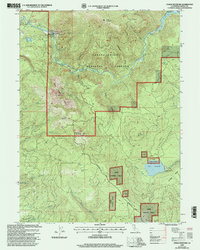 Chalk Mountain 1998 topographic map thumbnail