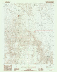 Centennial Canyon 1987 topographic map thumbnail