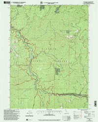 Cecilville 2001 topographic map thumbnail