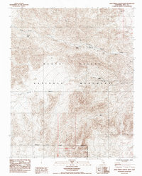 Anvil Spring Canyon West 1985 topographic map thumbnail