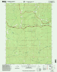 Cecil Lake 1998 topographic map thumbnail