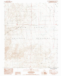 Anvil Spring Canyon East 1985 topographic map thumbnail
