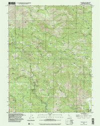 Cazadero 1998 topographic map thumbnail