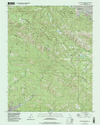 Castle Rock Ridge 1997 topographic map thumbnail
