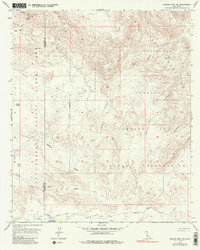 Carrizo Mtn NE topographic map thumbnail