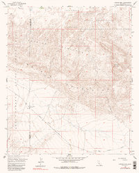 Carrizo Mtn topographic map thumbnail