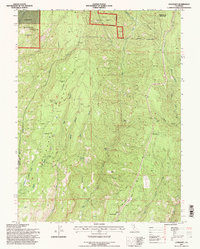 Cohasset 1995 topographic map thumbnail
