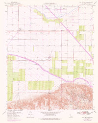 Coal Oil Canyon 1955 topographic map thumbnail