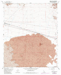 Amboy Crater 1954 topographic map thumbnail