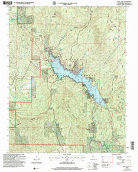 Bass Lake 2004 topographic map thumbnail