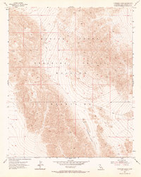Cleghorn Lakes 1955 topographic map thumbnail