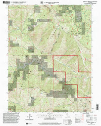 Bartlett Springs 1996 topographic map thumbnail