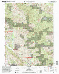 Bartlett Mountain 1996 topographic map thumbnail