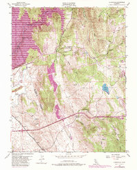 Clarksville 1953 topographic map thumbnail