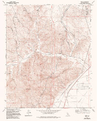 Cinco 1972 topographic map thumbnail