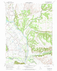 Balls Ferry 1965 topographic map thumbnail