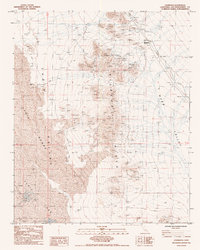 Chubbuck 1985 topographic map thumbnail
