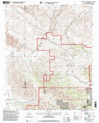Ballinger Canyon 1995 topographic map thumbnail