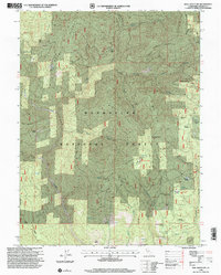 Ball Mountain 1996 topographic map thumbnail