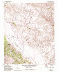 Cholame Valley 1961 topographic map thumbnail