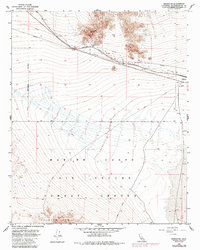 Bagdad SW 1954 topographic map thumbnail