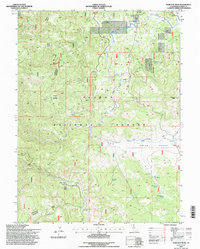 Babcock Peak 1994 topographic map thumbnail