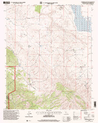 Chimineas Ranch 1995 topographic map thumbnail