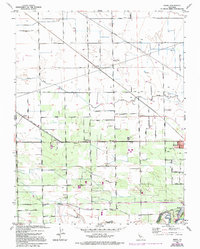 Avena 1952 topographic map thumbnail