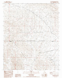 Augustine Pass 1987 topographic map thumbnail