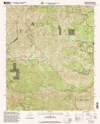 Chilao Flat 1995 topographic map thumbnail