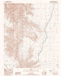 Coxcomb Mts 1987 topographic map thumbnail