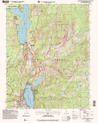 Courtright Reservoir 2004 topographic map thumbnail
