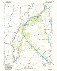 Courtland 1978 topographic map thumbnail