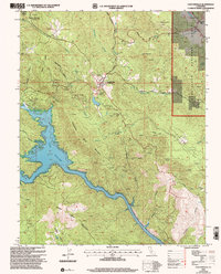 Coulterville 2001 topographic map thumbnail