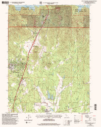 City of Shasta Lake 1998 topographic map preview