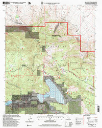 Big Bear City 1996 topographic map thumbnail