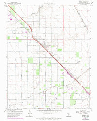 Berenda 1961 topographic map thumbnail
