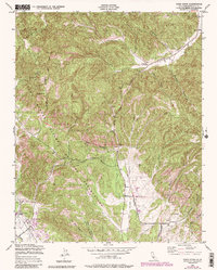 Cosio Knob 1949 topographic map thumbnail