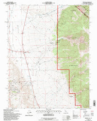 Benton 1994 topographic map thumbnail