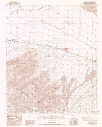 Corn Spring 1986 topographic map preview