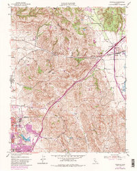 Cordelia 1951 topographic map thumbnail
