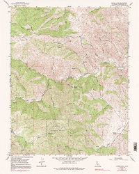Copper Mtn. 1956 topographic map thumbnail