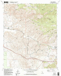 Bena 1972 topographic map thumbnail